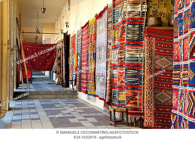 Rugs store, Meknes, Morocco