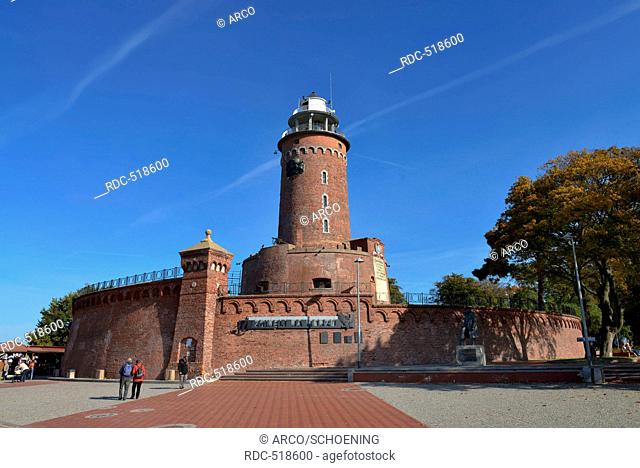 Lighthouse, harbour, Kolobrzeg, Poland