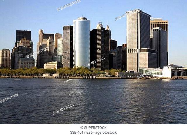 USA, New York State, New York City, Staten Island Ferry Terminal in Lower Manhattan
