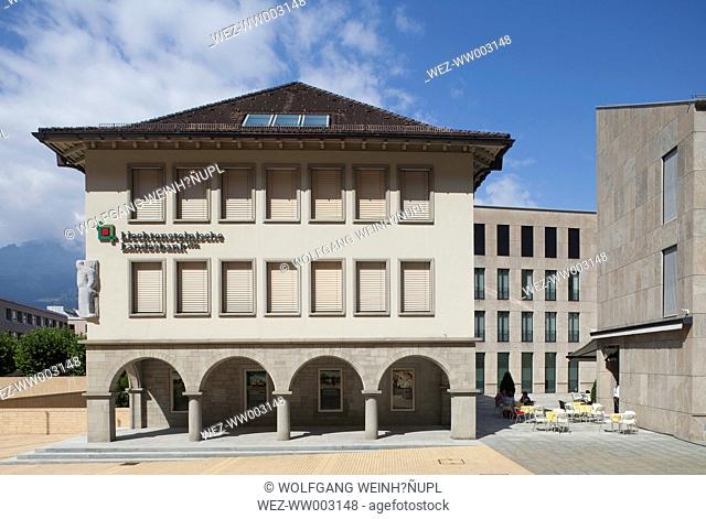 Liechtenstein, Oberland, Vaduz, Liechtensteinische Landesbank, Regional State Bank of Liechtenstein