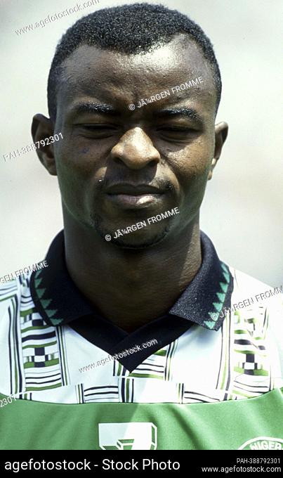 firo, 05.07.1994 Archive image, archive photo, archive, archive photos Football, Soccer, WORLD CUP 1994 USA Round of 16: Nigeria - Italy 1:2 after extension...