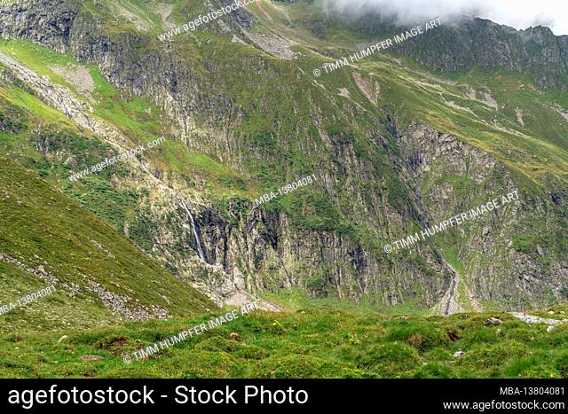Europe, Austria, Tyrol, Stubai Alps, Pinnistal, idyllic landscape in the Pinnistal