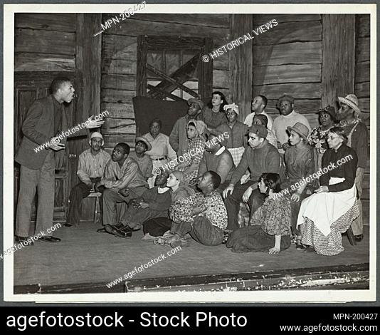 Chet's cabin. United States. Works Progress Administration (Sponsor). Federal Theatre Project Productions Theater Stills Collection Sweet Land Theater Stills...