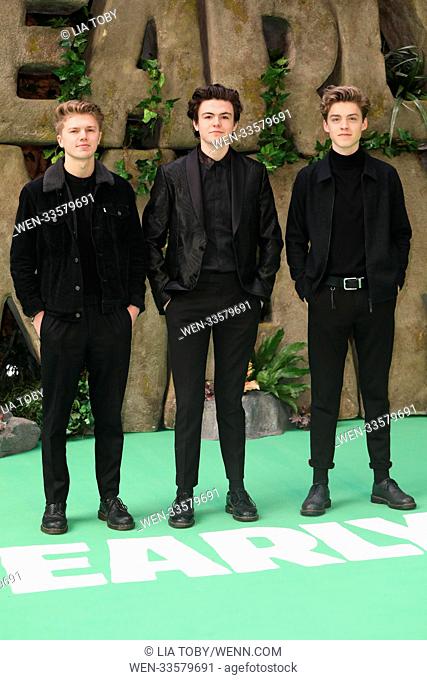 World Premiere of Early Man held at BFI Imax - Arrivals Featuring: New Hope Club Where: London, United Kingdom When: 14 Jan 2018 Credit: Lia Toby/WENN