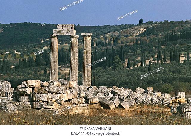 Greece - Peloponnesus - Nemea. Temple