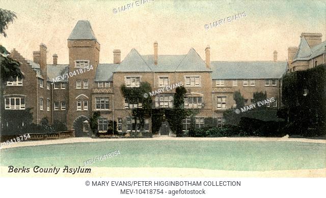 The Berkshire County Lunatic Asylum at Moulsford, near Wallingford. Later known as the Berkshire Mental Hospital, it was renamed Fairmile Hospital in 1948