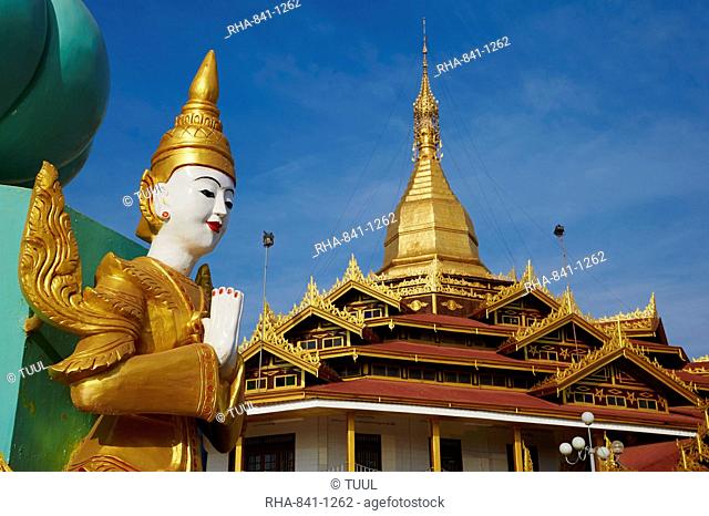 Temple, Paya Phaung Daw Oo, Inle Lake, Shan State, Myanmar (Burma), Asia