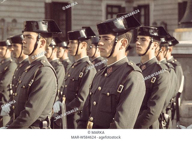 spanish soldiers, 70's