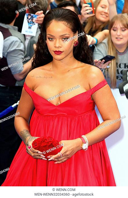 'Valerian And The City Of A Thousand Planets' - European film premiere at the Cineworld Empire - Arrivals Featuring: Rihanna Where: London
