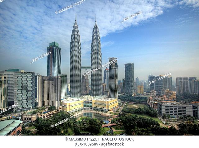 Menara Petronas towers, Kuala Lumpur, Malaysia