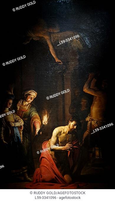 "The Beheading of John the Baptist", 1617/18, by Gerard van Honthorst (1590-1656)