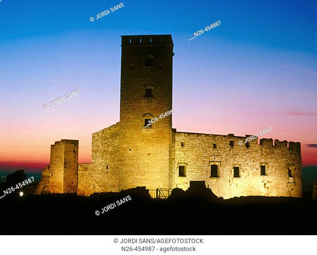 Ciutadilla castle, XIth, renewed in XVIth century. Ciutadilla. L'Urgell. Lleida province. Catalunya. Spain