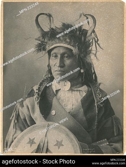 Chief Wetsit, Assiniboine. Rinehart, F. A. (Frank A.) (Photographer). Photographs of American Indians. Date Created: 1898 (Approximate)