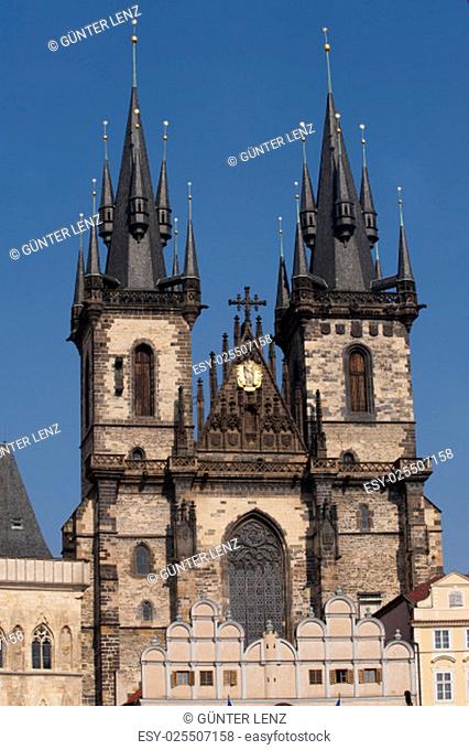 tyn church, prague, czech republic | tyn church, prague, czech republic