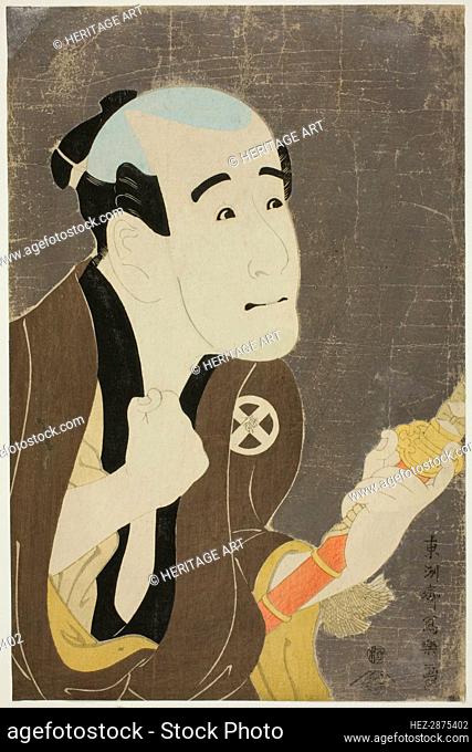 The actor Otani Tokuji I as manservant Sodesuke, 1794. Creator: Tôshûsai Sharaku