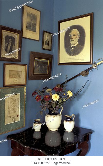 Antebellum House, arms, desk, equipment, flowers, home, house, institution, livings, Louisiana, nostalgia, old, pict