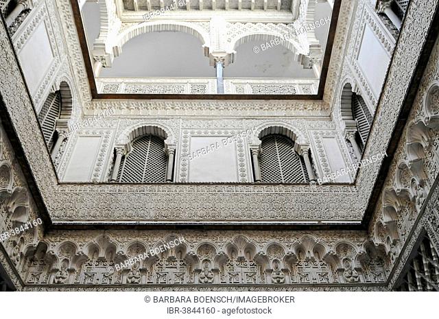 Sala de los Embajadores, Ambassador Hall, Alcazar, Royal Palace, Seville, Andalusia, Spain