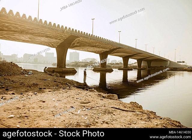 Saudi Arabia, Mecca Province, Jeddah/Jeddah, Bridge