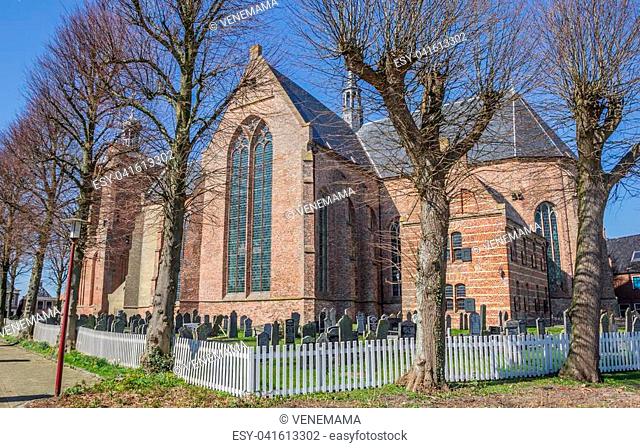 Great St. Gertrudis church in Workum, Netherlands