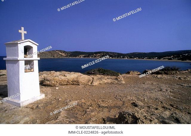 Sarakiniko beach, view Gavdos Island, Crete, Greece