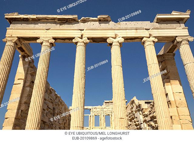 The Erechtheion, at the Acropolis