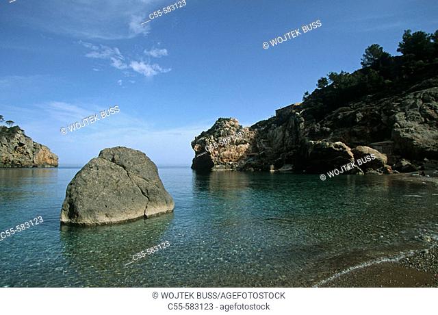 Deià cove. Majorca, Baleric Islands, Spain