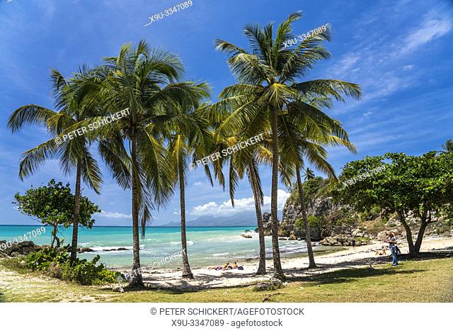 Anse Vinaigri bay near Le Gosier, Guadeloupe, France