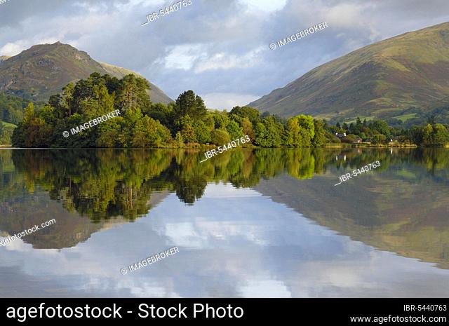 Autumn in Grasmere in The Lake District National Park Cumbria, England, United Kingdom, Europe
