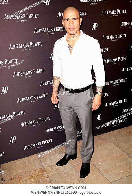 Celebrities attend Audemars Piguet Beverly Hills grand opening celebration of Rodeo Drive boutique at Audemars Piguet. Featuring: Miguel Cotto Where: Los...