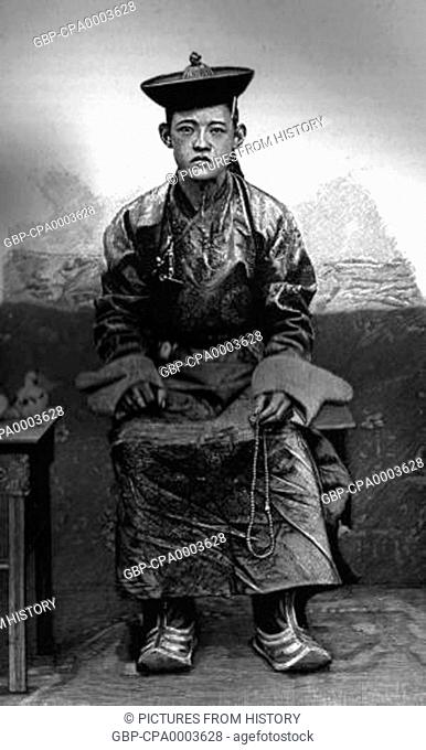 Mongolia: The Bogd Khan (1869-1924); last monarchic ruler of Mongolia