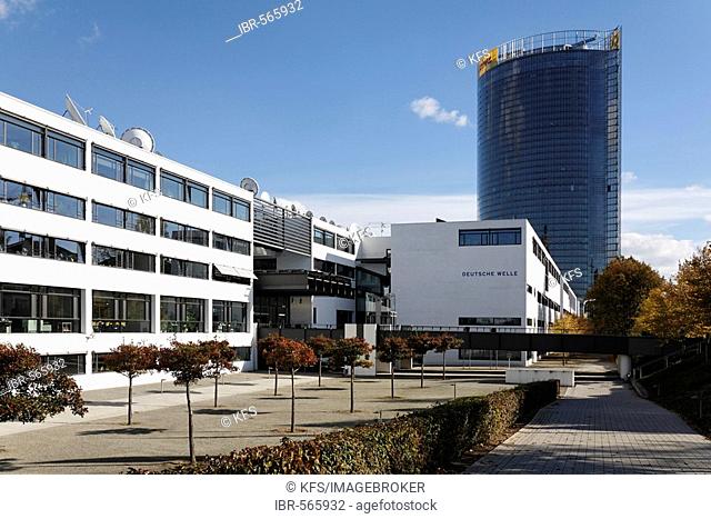 Head office of the German radio station Deutsche Welle, Schuermann building, Bonn, NRW, Germany