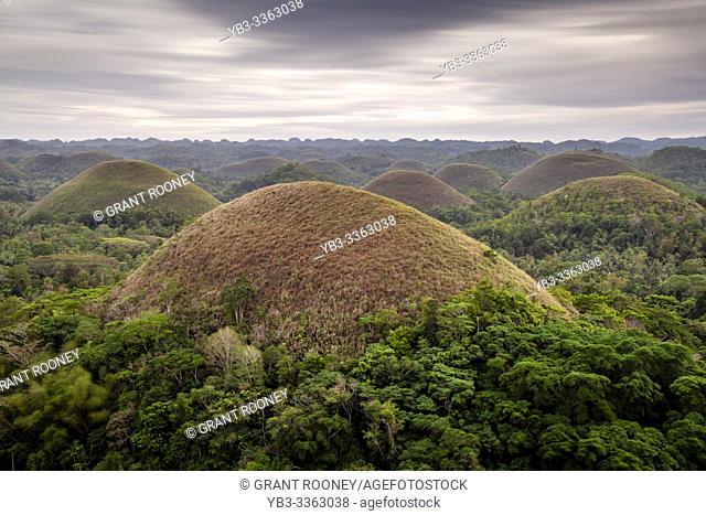 The Chocolate Hills, Carmen, Bohol, The Philippines
