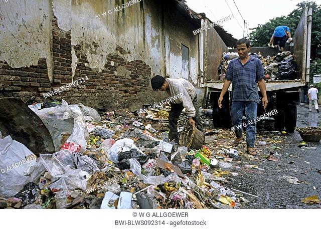 refuse disposal service, Indonesia, Jakarta