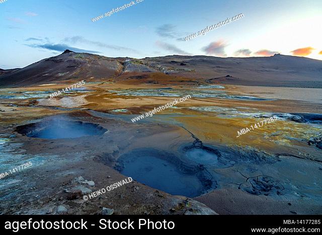 Geothermal area, Námafjall, Iceland