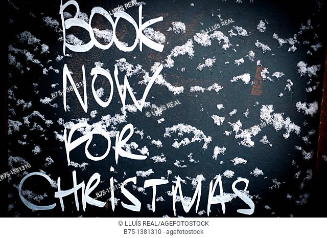 Book now for Christmas
