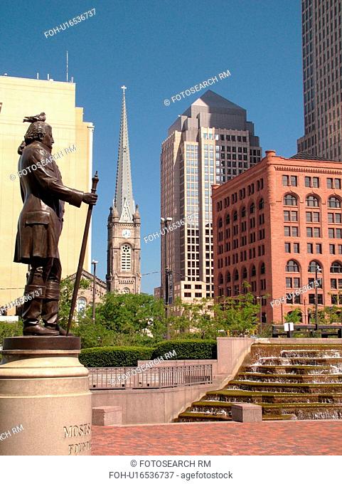 Cleveland, OH, Ohio, Downtown, Public Square