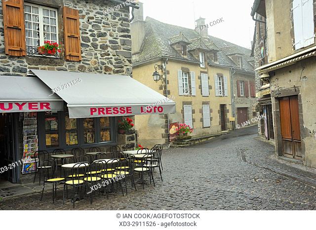 Salers, Cantal Department, Auvergne, France
