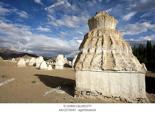 Rock structures in the Indus Valley; Ladakh, India