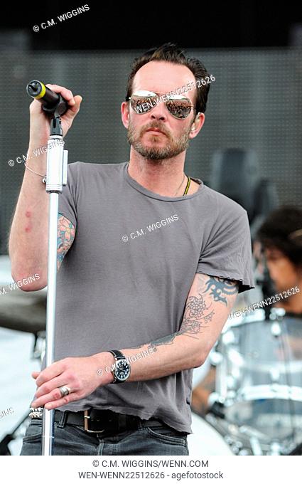 Rock on the Range Heavy Metal Music Festival, Mapfire Stadium, Columbus, OH, USA on Saturday, May 16, 2015 Featuring: Scott Weiland & The Wildabouts