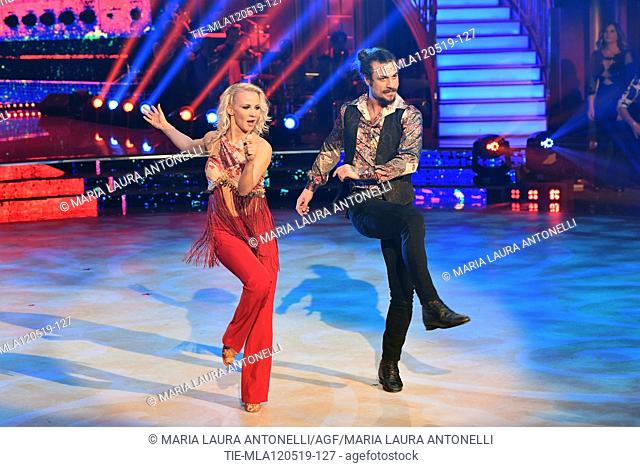 Dani Osvaldo during the performance at the tv show Ballando con le setelle (Dancing with the stars) Rome, ITALY-11-05-2019