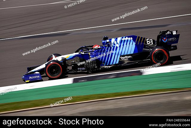 # 63 George Russell (GBR, Williams Racing), F1 Grand Prix of Great Britain at Silverstone Circuit on July 17, 2021 in Silverstone, United Kingdom