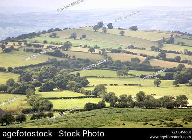 View of Hay Bluff, Breacon Beacons, Wales, UK