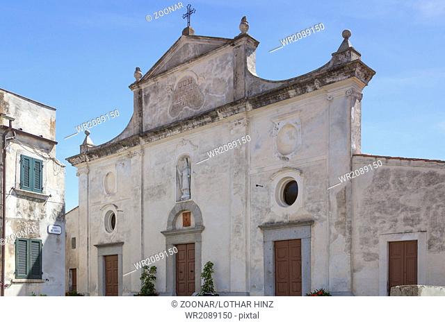 Sant Ilario, church San Francesco, Elba, Tuscany