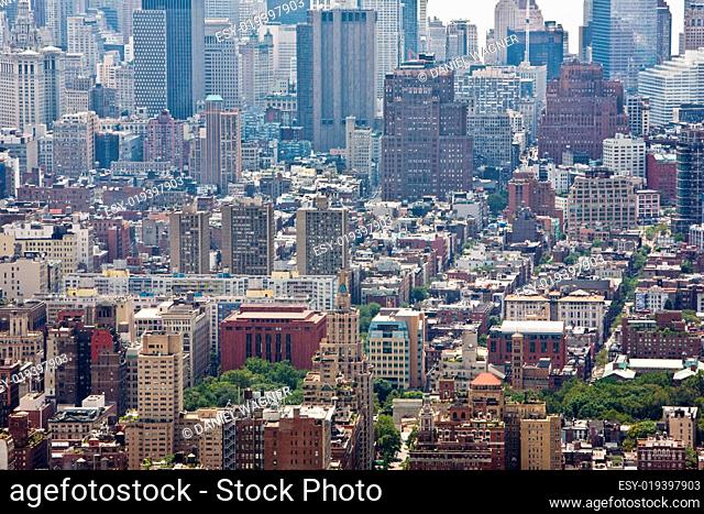 Blick auf Manhattan, New York City