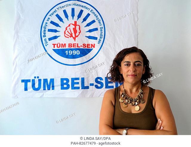 Nazife Bayram Tosu, photographed in Istanbul, Turkey, 10 August 2016. Tens of thousands of public employees were suspended since the attempted coup in Turkey