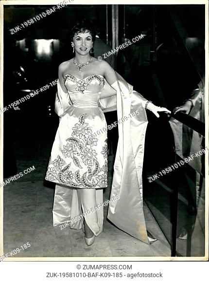 Oct. 10, 1958 - Princess Margaret Performed The Opening Ceremony Of The New National Film Theatre Building On The South Bank (London) This Evening (Tuesday)