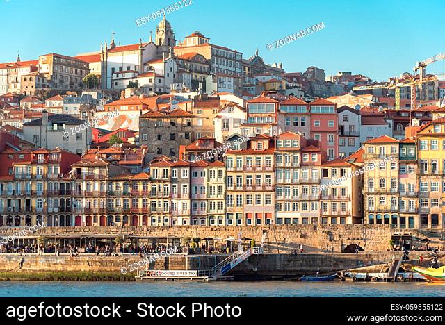 Ribeira Pier is a district located on the banks of Douro River in the historic center of Porto