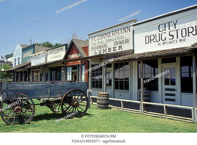 Dodge City, KS, Kansas, Boot Hill Museum, INC. on Front Street