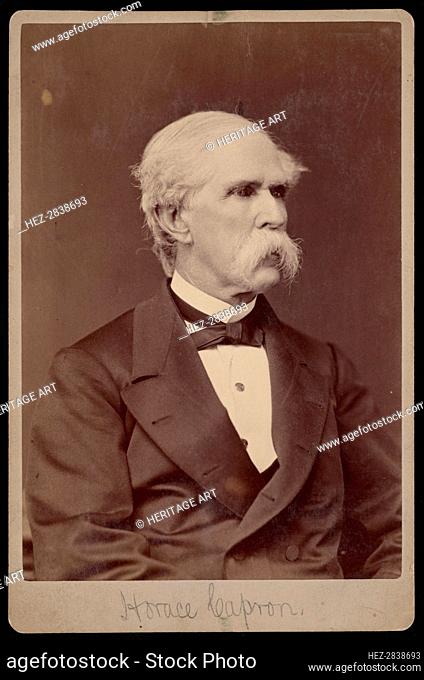 Portrait of Horace Capron (1804-1885), Before 1885. Creator: Samuel Montague Fassett
