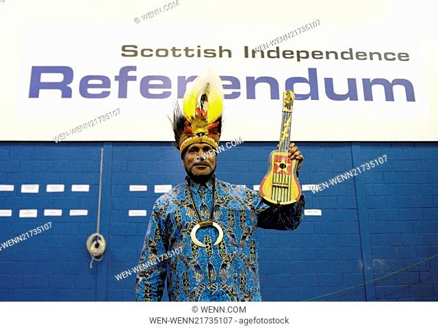 Scotland goes to the polls for the Scottish Independence Referendum 2014 Benny Wenda of the Free West Papua movement is here as a guest of the Radical...